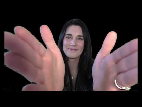 ASMR clapping in a leather jacket