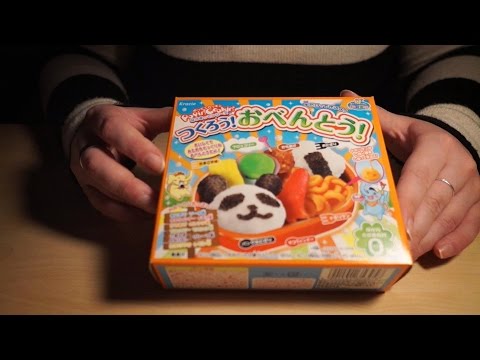 Binaural ASMR. Japanese DIY Candy Bento 🍙