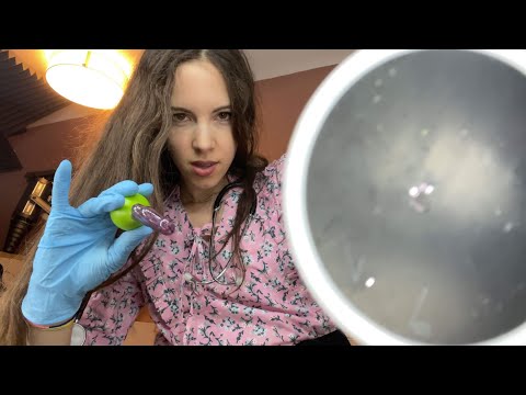 FAST & CHAOTIC ASMR | Unhinged Dr Examins You ⚡ (Cranial Nerve)