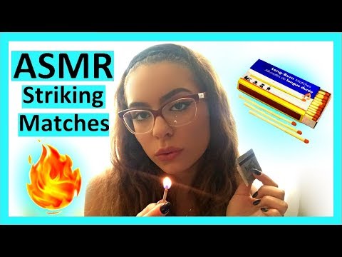 ASMR - Striking Matches (No Talking)