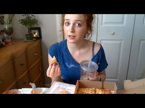 My First Mukbang?! (soft spoken, eating sounds, chitchat/storytimes)