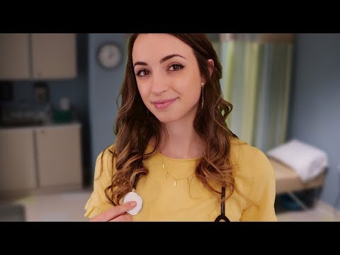 ASMR | School Nurse & Lice Check [60fps]