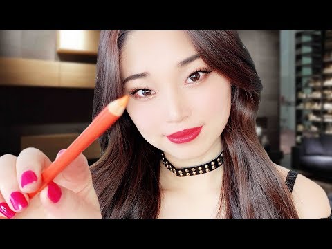 [ASMR] Drawing on Your Face ~ Be My Canvas