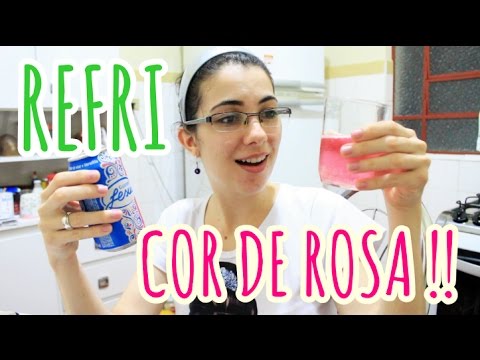 REFRIGERANTE ROSA COM GOSTO DE CHICLETE ?!
