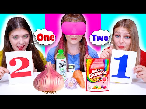 ASMR One or Two Food Challenge! | Eating Sounds By LiLiBu