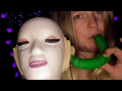 ASMR | INTENSE Tube Mouth Sounds Deep Inside Your EARHOLE👂💦