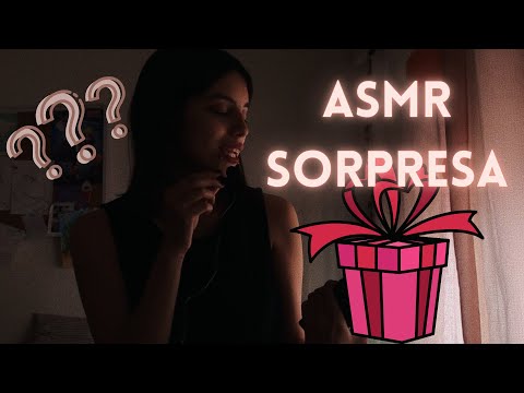 #Asmr #AsmrEspañol #AsmrUnboxing ASMR SORPRESA!!🧚🏼‍♀️ Sumamos al canal || vsm ASMR