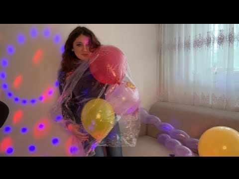 ASMR | Balloons, Poncho and Best Big Bursts 💥 | Sit To Pop, Blow To Pop , Bite To Pop 💥💥