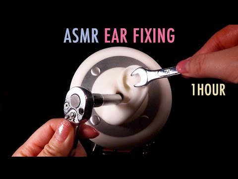 ASMR. Fixing Your Ears🔧Socket wrench, Thermometer,  Spanners (No Talking)