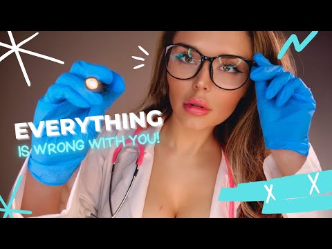 ASMR | Doctor Visit - EVERYTHING is wrong with you 😳