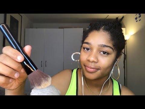 ASMR- INAUDIBLE WHISPERING IN SPANISH | Rambling | Mouth Sounds| Brushing the Mic with Cover 💝