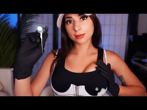 ASMR FBI Agent Pat Down, Interrogation, & Body Exam 🔦 (personal attention, face touching)