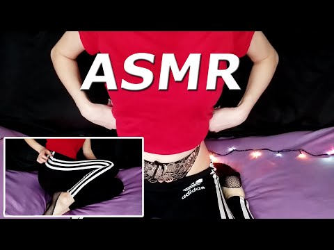 ASMR Shirt Bra Scratching / No talking / Fabric Sounds