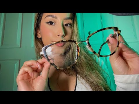 ASMR This Or That 💚 Personal attention (Choosing Your Glasses)