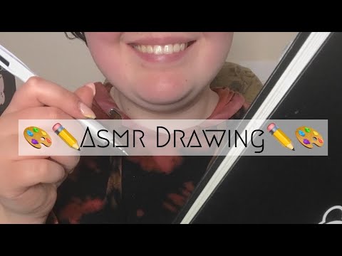 Drawing ASMR - Perfect for Relaxation/Studying