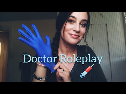 Doctor Roleplay ASMR with Glove Sounds, Typing & Personal Attention