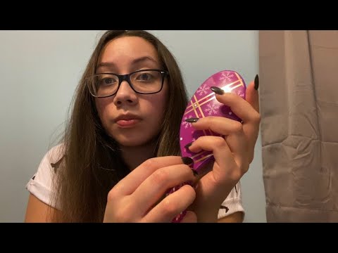 ASMR Gum Chewing, Tapping, & Whispering!