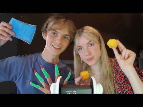 ASMR My Friend Tries Giving You Tingles