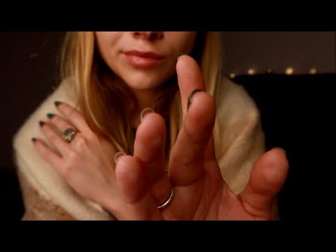 ASMR Hand Movements for Sleep | Safe Space Soft Spoken | Fabric Scratching | Personal Attention