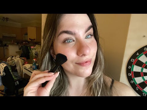 ASMR one minute makeup