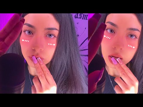 Spit Painting | M0UTH Sounds ♡ ˚ ༘ ⋆  | Andrea ASMR 🦋