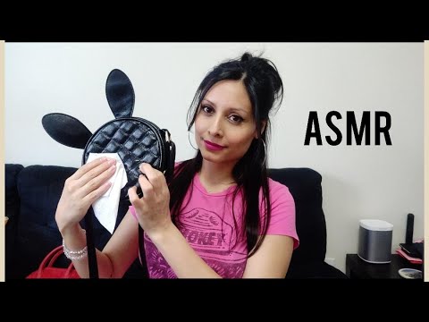 Asmr: Cleaning and showing you my bag collection