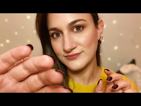 ASMR • Extremely Up Close Whispering 🌙  Personal Attention (Touching, Tracing & Brushing your Face)