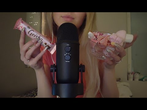 ASMR SUOMI Valentine's day candies and finnish whispering♡