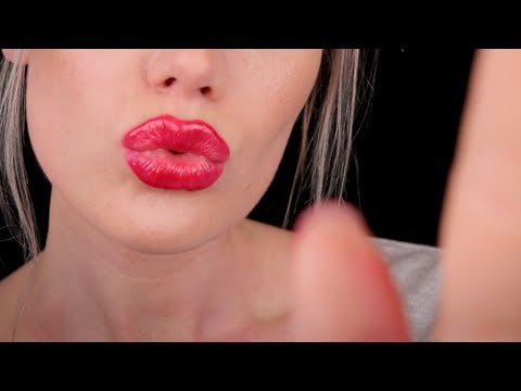 Close-up kisses in your ears (positive affirmation & personal attention ASMR)