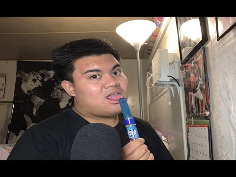 ASMR Mouth Sounds with a Push Pop Candy (No Talking)