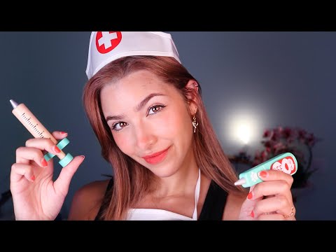 ASMR Medical Exam with Wooden Toys