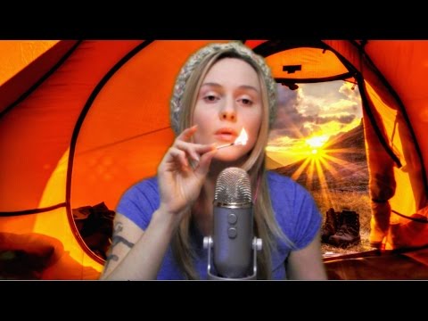 🔥ASMR Lighting Matches & Matchbox Sound Ear To Ear - Whispering/Blowing Flame ღRequestedღ