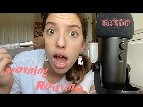 ASMR Morning Routine🧚🏻 (requested)