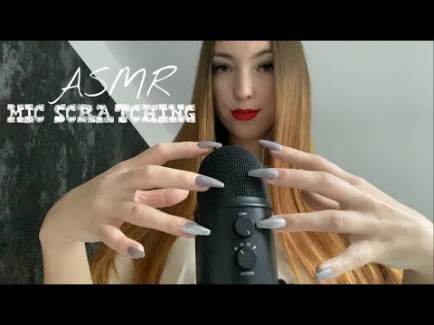 ASMR | MIC SCRATCHING with MOUTH SOUNDS💤