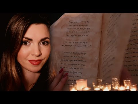 [ASMR] Soft Spoken Poetry Reading for Book Lovers 📚