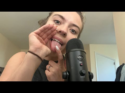 ASMR| Fast, Deep Ear To Ear Mouth Sounds with Mic Scratching/ Pumping/ Gripping