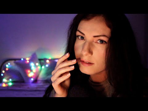 ASMR Can't Sleep? Let me help you 🌙✨ (breathy whispers, mouth sounds, finger flutters)