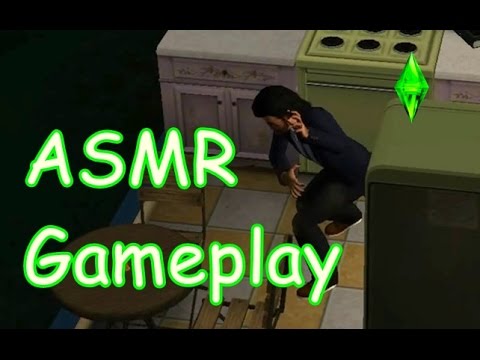 ASMR 🎮 Gameplay The Sims 3 #O Param ficou louco!!!  Whisper - vídeo para relaxar e dar sono