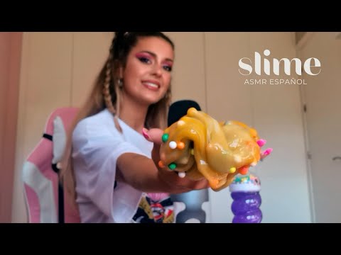 Jugando con el slime  | ASMR Español