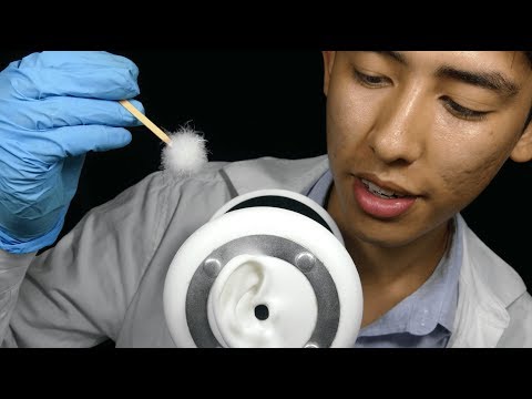 ASMR ear cleaning doctor