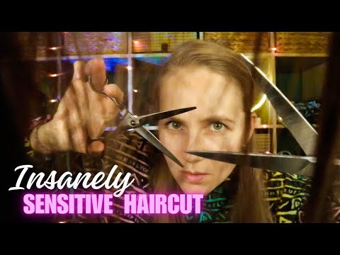 ASMR INSANELY Sensitive Haircut | FEEL It in Your Ears!