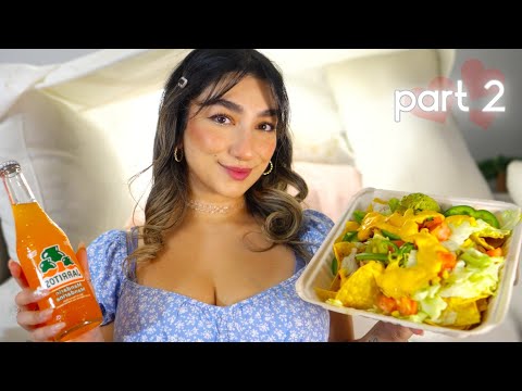 ASMR • Eating Nachos with Your Valentine Crush in a Fort 🌮🥰(part 2/3)