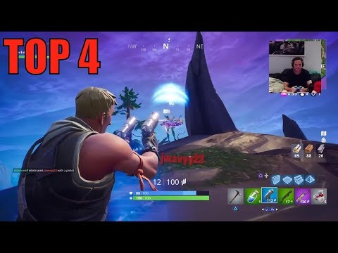 TOP 4 LIVE FIRST TIME FORTNITE noob stream pt2