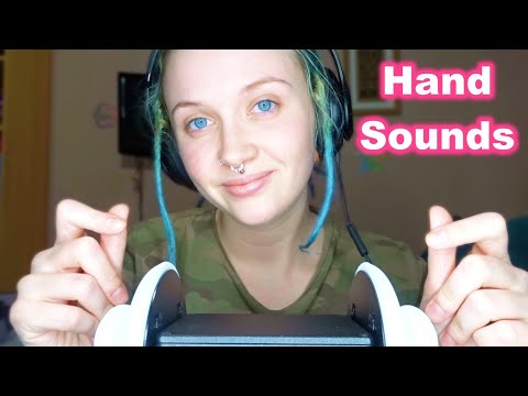 ASMR Hand Rubbing, Tapping And Scratching | Binaural Hand Sounds