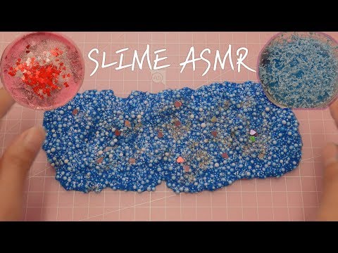 직접만든 11가지 액체괴물 만지기,(Home made slime ASMR)[노토킹 ASMR]크런치,crunch slime,슬라임,액괴,불면증,수면유도,꿀꿀선아,suna asmr,
