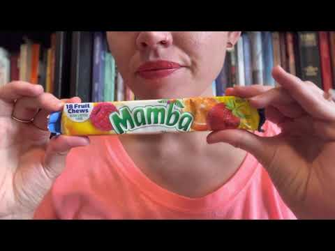 ASMR Soft Spoken Ramble, Candy/Gum Chewing