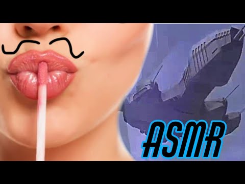 Lip gloss ASMR but it's scifi with a medical exam