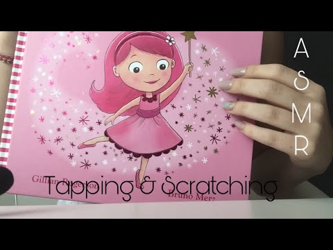 ASMR | hardcover book tapping and scratching   • Connor‘s custom video•