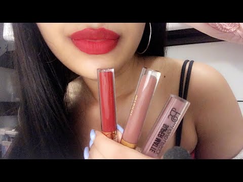 ASMR~ Kisses and lipstick application 💋Custom video (hope you like it)