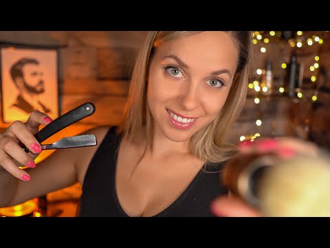 ASMR Barbershop 💈 Ultimate Relaxation Experience ✂️Haircut, Shave, and  Massage, Personal Attention